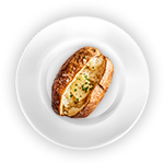 Baked Potato With Simply Butter 