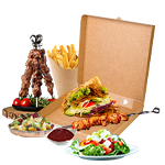 16" Silver Munchy Box 